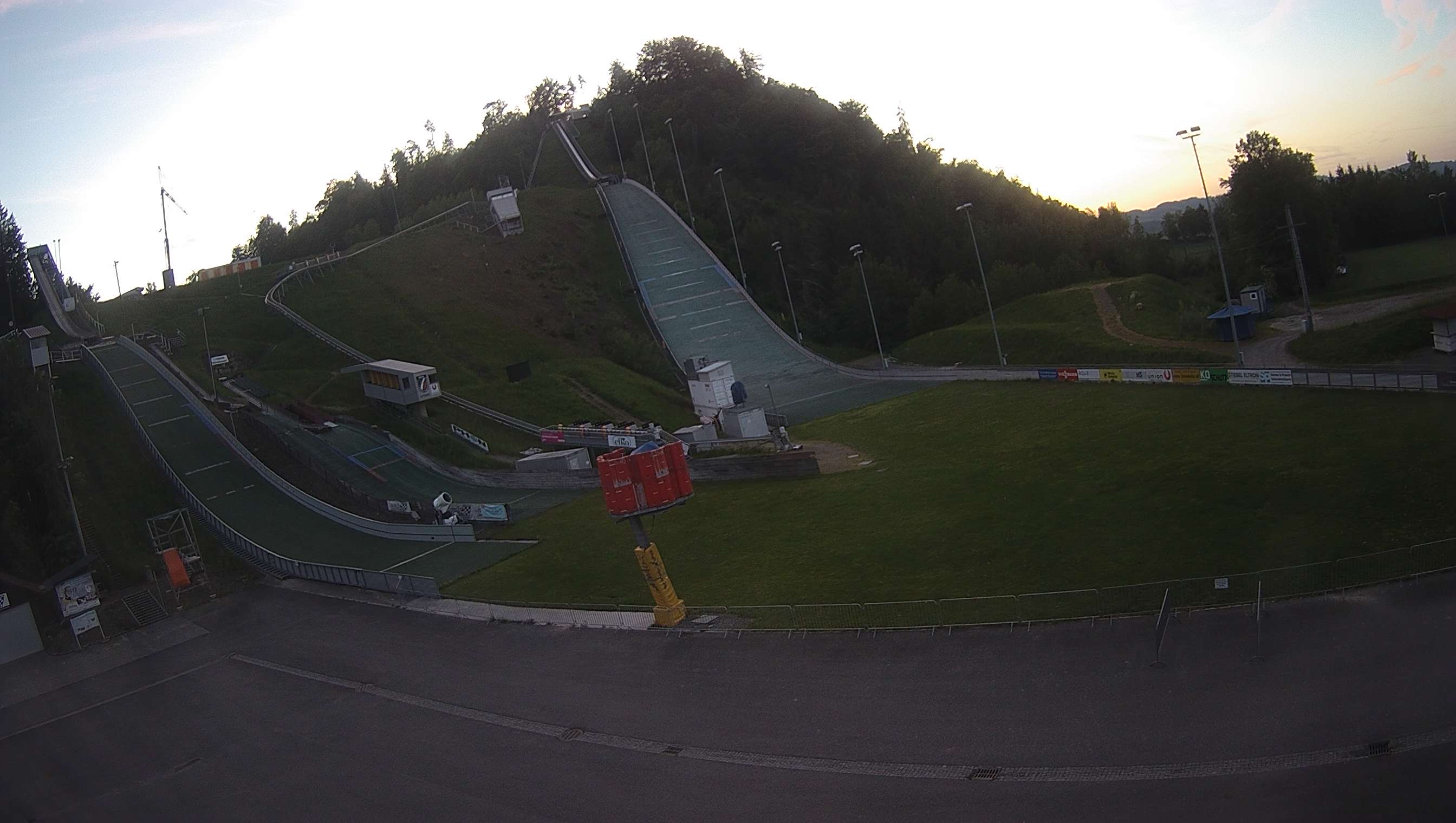 Skisprungschanze Hinzenbach Webcam